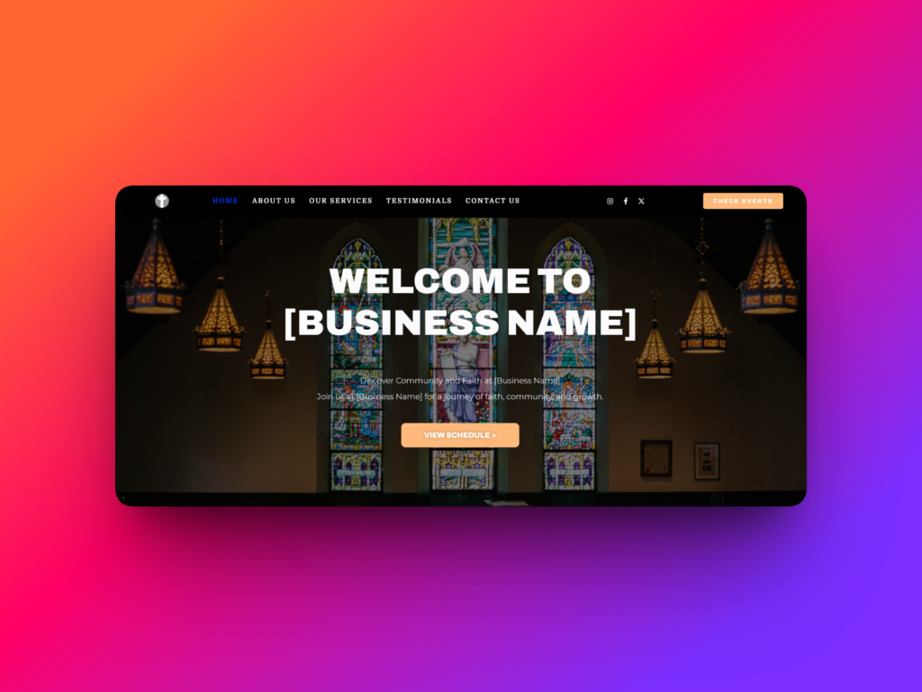 Church WordPress Theme